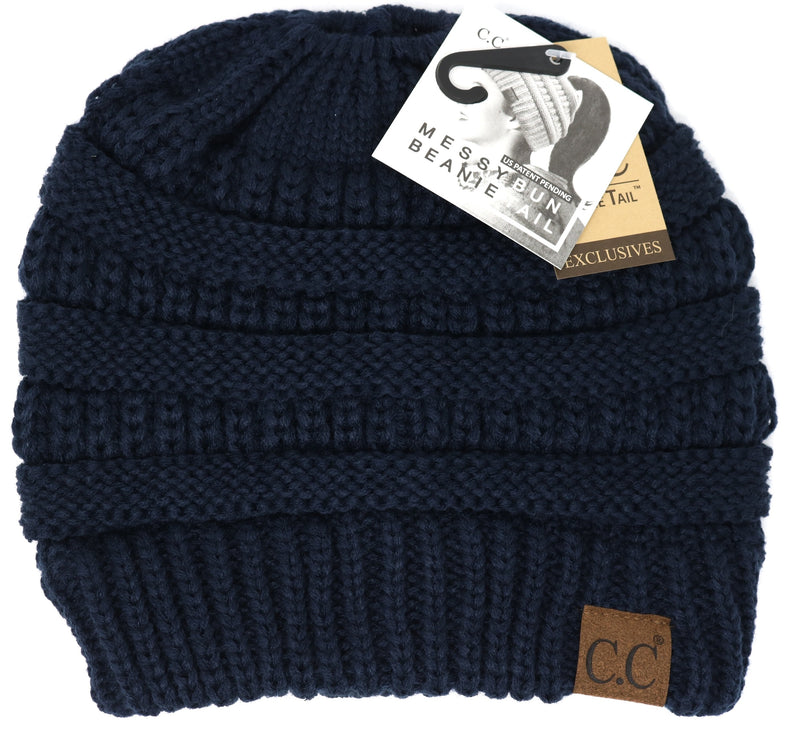 Solid Classic CC Beanie Tail - Asst Colors